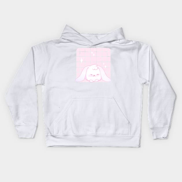 Sweet bunny Kids Hoodie by Itsacuteart